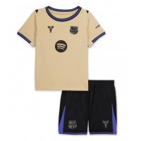 Stroje piłkarskie Barcelona Koszulka Wyjazdowej dla dzieci 2025-26 Krótki Rękaw (+ szorty)